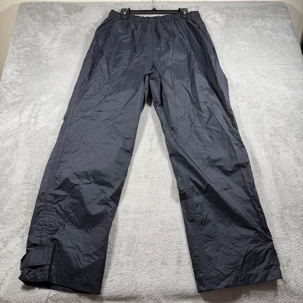 Columbia Omni-Tech Rain Pants Mens Large Black Waterproof RM8270